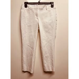 Ann Taylor LOFT Women's Pants The Riviera Pant Julie White No Pockets Size 6